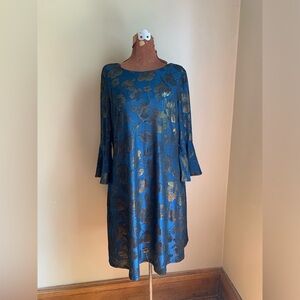Tommy Hilfiger Dress, wedding midi  fall floral dress